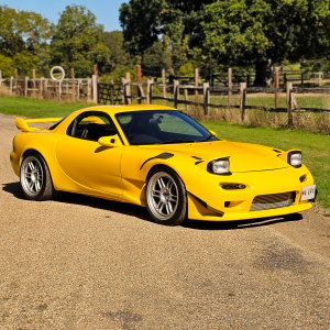450HP MAZDA RX-7 RS 13B SUNBURST YELLOW MANUAL