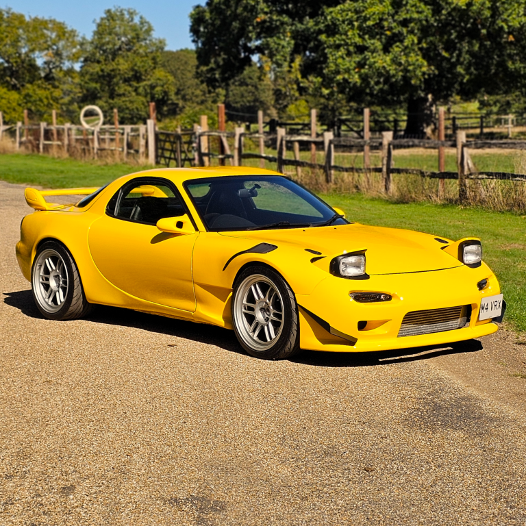 450HP MAZDA RX-7 RS 13B SUNBURST YELLOW MANUAL